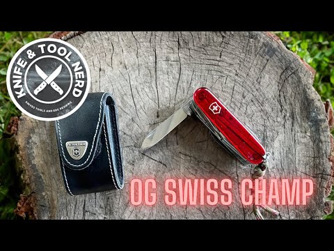 Productvideo 1 - Victorinox Swiss Champ Rood Zakmes – 33 Functies Multitool | EDC Tool