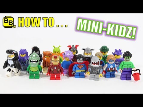 HOW TO BUILD AWESOME LEGO HALLOWEEN MINI-KIDZ! 🎃 Video