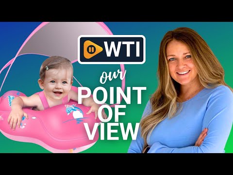 LAYCOL Baby Swimming Float Inflatable Baby Pool Float Ring Newest with Sun Protection Canopy - WTI product video review
