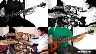 Jamiroquai - You are my love (drums &amp; bass cover) Chris Anderson and Kabas.