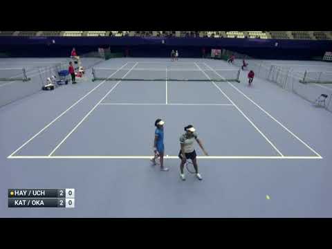 DSF Kyoto W25 – 林 恵里奈 [Hayashi]/ 内島 萌夏 [Uchijima] v 加藤 未唯 [Kato] /岡村 恭香 [Okamura]