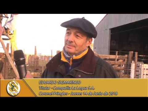 14-06-18 Nota Eduardo Sigmaringo - Compañia La Legua S.A. - Coronel Pringles