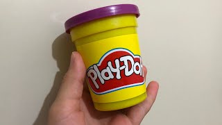 Play-Doh İle Mor Pofuduk Slime Yaptım! - Oyun Ha