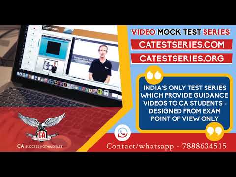 Video by CA Test Series
