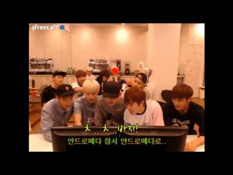 (자막ver.) 세븐틴 150826 호시 승관의 안드로메다 에스쿱스 빠른 답변
