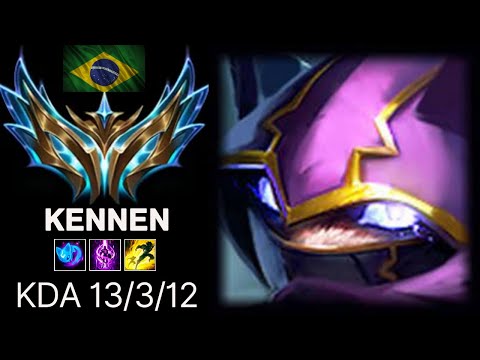 Kennen Top vs K'sante - BR Challenger - MVP - Patch 13.13