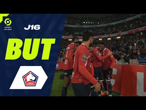 But Jonathan Christian DAVID (90' +4 - LOSC) LOSC LILLE - PARIS SAINT-GERMAIN (1-1) 23/24