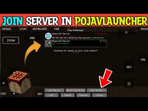 Ultra Bittu Gamer 2.0 - How To Join Any Server In Minecraft Pojavlauncher 🔥 Join Smp Server In Pojavlauncher