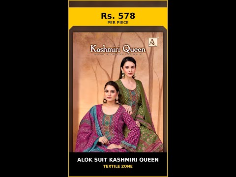 Alok Suit Kashmiri Queen – product video thumbnail