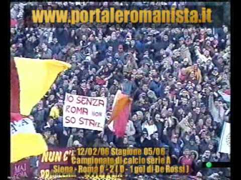 As ROMA Siena-Roma 0-2 gol fuori area di daniele de rossi!!!!