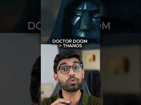 Marvel Proved Doctor Doom Is More Powerful Thanos With Just One Scene 🤯 #shorts