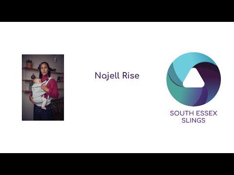 How to use the Najell Rise carrier in a front carry.