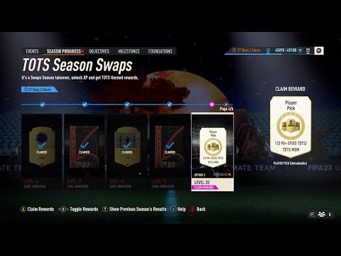1/3 90+ EFIGS TOTS / TOTS MOMENTS Player Pick