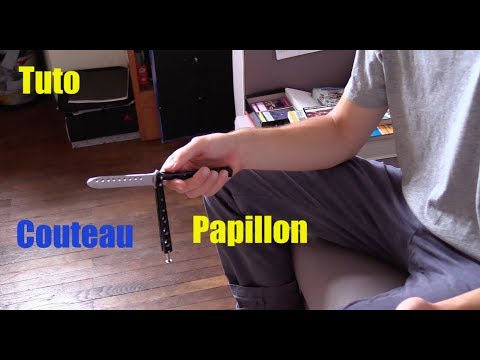 TUTO COMBO Couteau Papillon (Attention ça Coupe) !!