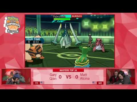 Gary Qian vs Matt Alcina Top 16B VGC 17 San Jose Regional Championships