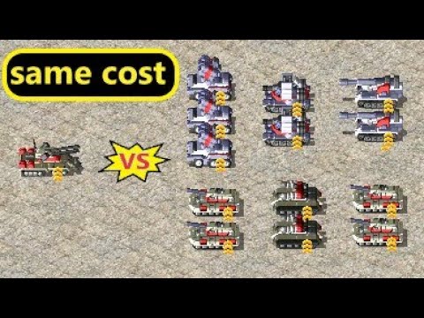 Elite Apocalypse vs Elite Tanks - Red Alert 2