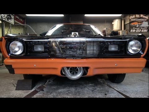 Procharged HEMI Duster Dyno Shook The Building!