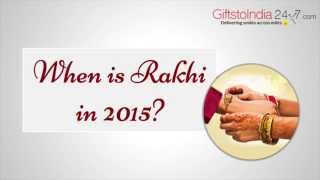 When is Rakhi in 2015