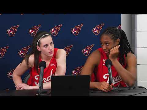 Caitlin Clark & Aliyah Boston: Indiana Fever Postgame | vs. Portland Fire | 05.30.26