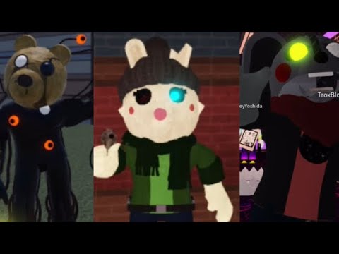 PIGGY THE LOST BOOK ALL 3 NEW JUMPSCARES!! (Mr Stitchy, Brella and Melvin)