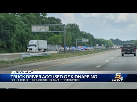 Man accused of kidnapping wife, leading police chase in tractor-trailer has lengthy criminal history