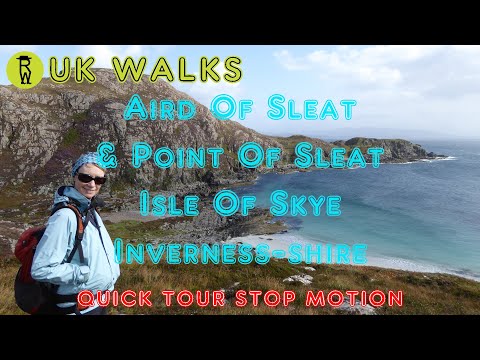 Aird Of Sleat & Point Of Sleat Walk, Isle Of Skye Walks, Inverness-shire - Quick Tour Stop Motion