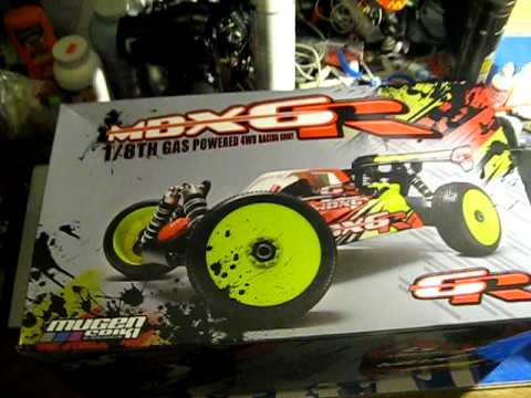 Unboxing mbx6r mugen and ninja bo2 engine