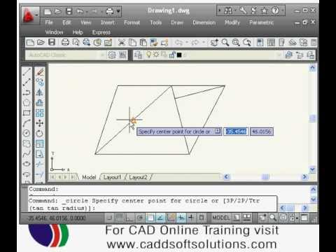 AutoCAD Tutorial 1A
