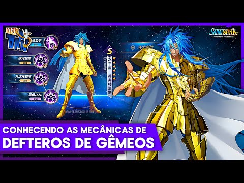 CONHECENDO AS MECÂNICAS - GAMEPLAY DEFTEROS DE GÊMEOS !! MUITO DANO, TROCA DE VELOCIDADE E MAIS !!