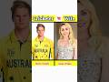 Australia Famous Cricketer And Their Beautiful Wife Shorts Australia Cricketer Travishead