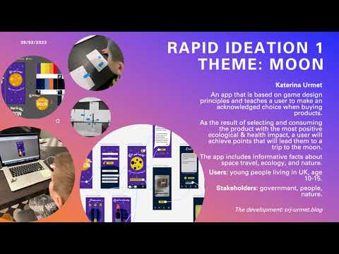 Rapid Ideation. Falmouth University, MA UX Design, unit 710.