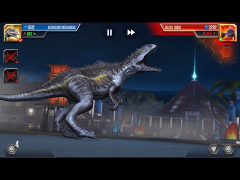 Boss ! Battle Boss Death DODO - JURASSIC WORLD THE GAME 0.5:)