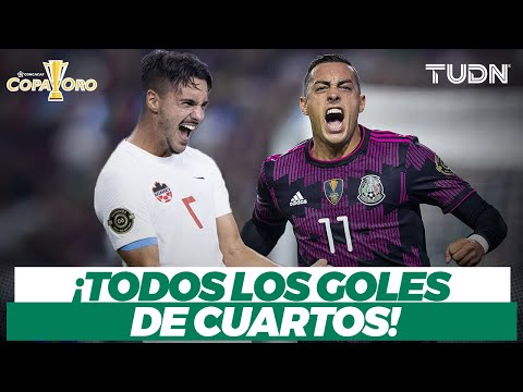 A rain of goals! ALL the goals from the Gold Cup Quarterfinals I TUDN