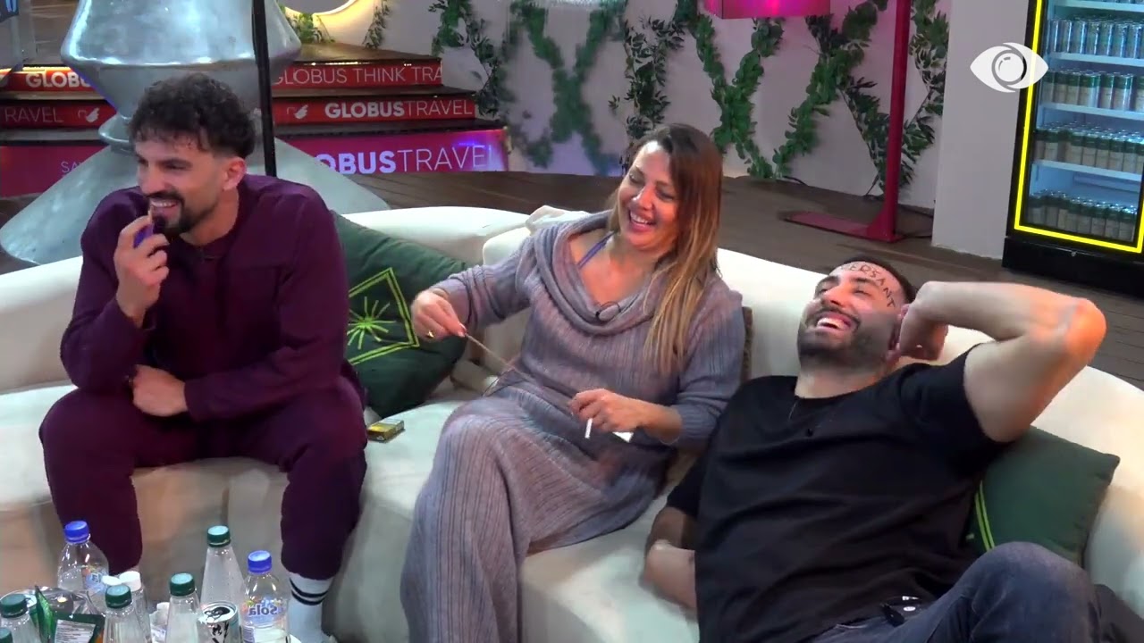 Gjej fjalën, Jozi mundohet të gjejë fjalën që është shkruar në ballë