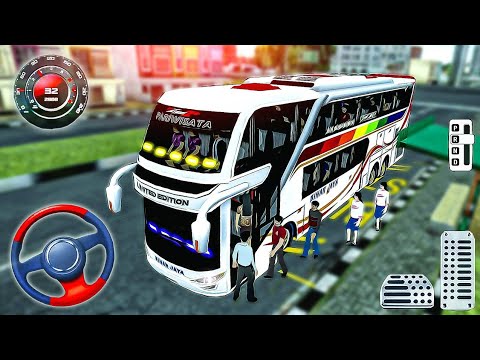 ! Mobile Bus Simulator - New Skin ( Jogjakarta ) City -Locos Mobile Bus Simulator ! Android Gameplay