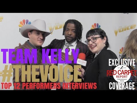 #TeamKelly interviewed at "The Voice" Season 14 Backstage Top 12 Artists #TheVoice #Top12