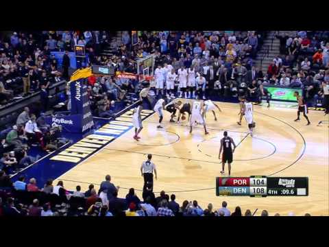 Emmanuel Mudiay Denies Damian Lillard