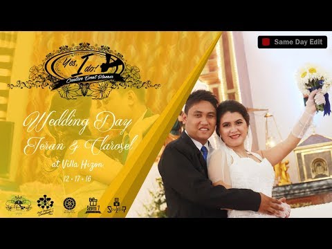 Same Day Edit - Jeran & Clarosel Wedding