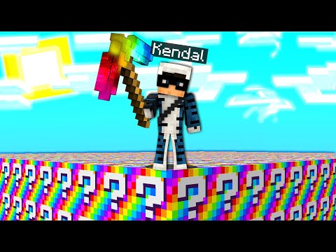 APRO 100.000 LUCKY BLOCK ARCOBALENO SU MINECRAFT - ITA