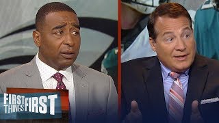 Eric Mangini says Nick Foles NOT Wentz should start Week 1 for Philly | NFL | FIRST THINGS FIRST