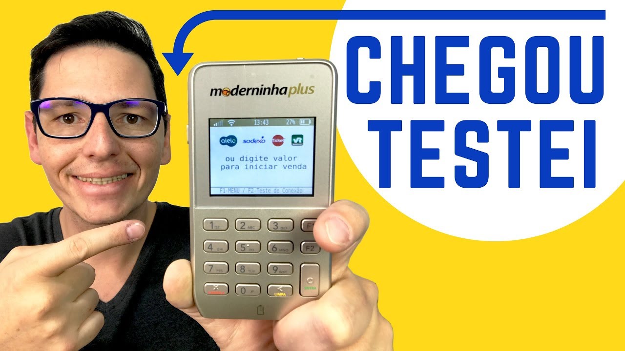 Moderninha PLUS - VALE a PENA Comprar ? Testamos - Maquininha do [PagSeguro]