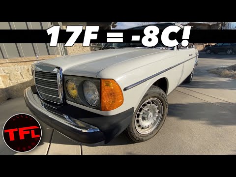 Will It Run!? Mercedes 300D Turbo Diesel Cold Start!