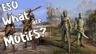 ESO - What are Crafting Motifs (Elder Scrolls Online)