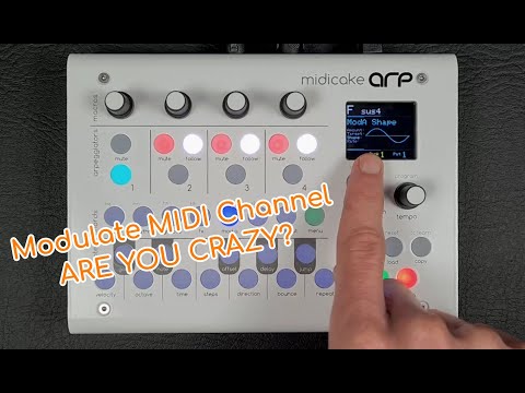 Midicake ARP - Modulating the MIDI Channel!