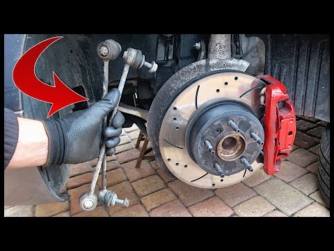 How To Replace BMW Drop Links / Sway Bar Links
