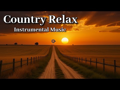 Western Country Relaxing Music | Peaceful Acoustic Guitar & Harmonica