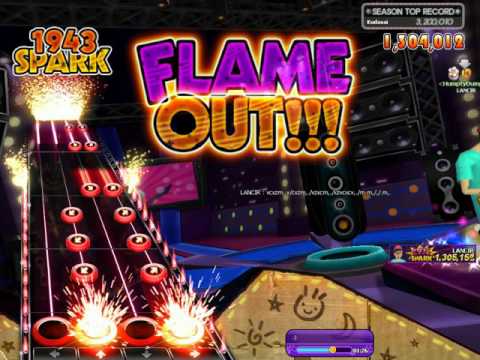 AuditionPVS / Guitar mode - Boys & girls of 20th century (Lv3.Hard) Flame out