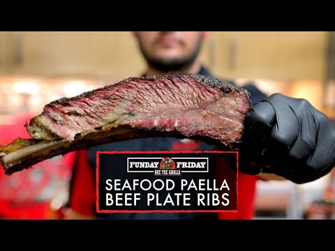Funday Friday Week 72 • How to Make Seafood Paella and Plate Ribs | REC TEC Grills