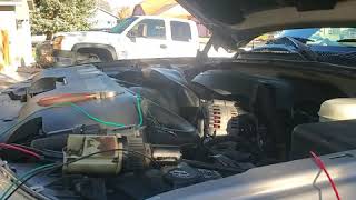 Testing 2003 Silverado front axle actuator