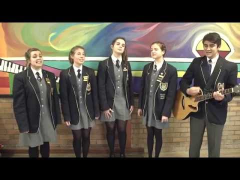Grens Hoërskool Studente sing "Toe vind ek jou"
